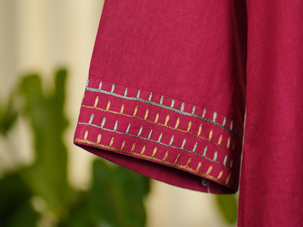 SLITTED KURTHA WITH POCKET