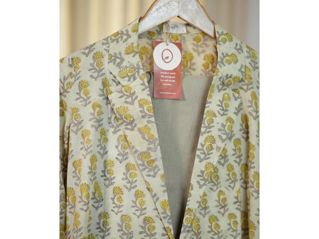 CO-ORD SET WITH PRINTED JACKET